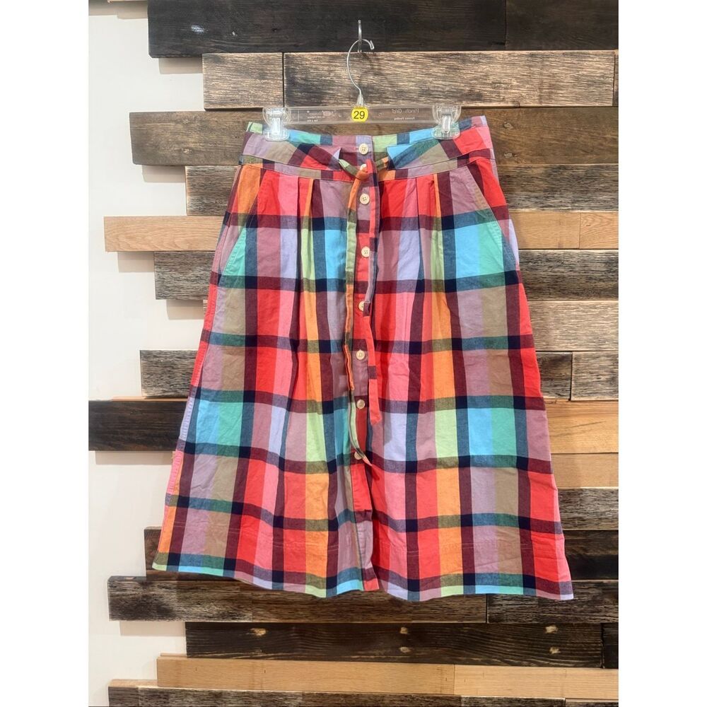 Gap vintage cotton button skirt sz 6